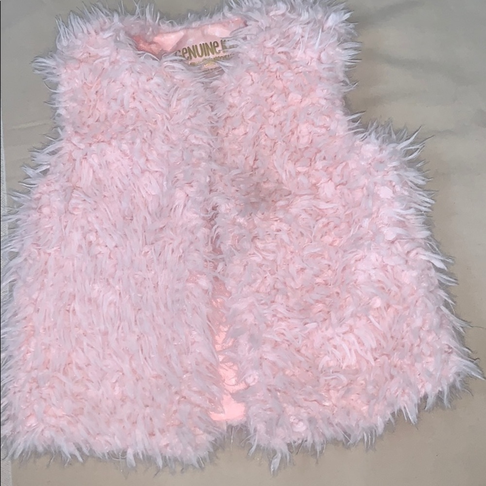 Girls Faux Fur vest